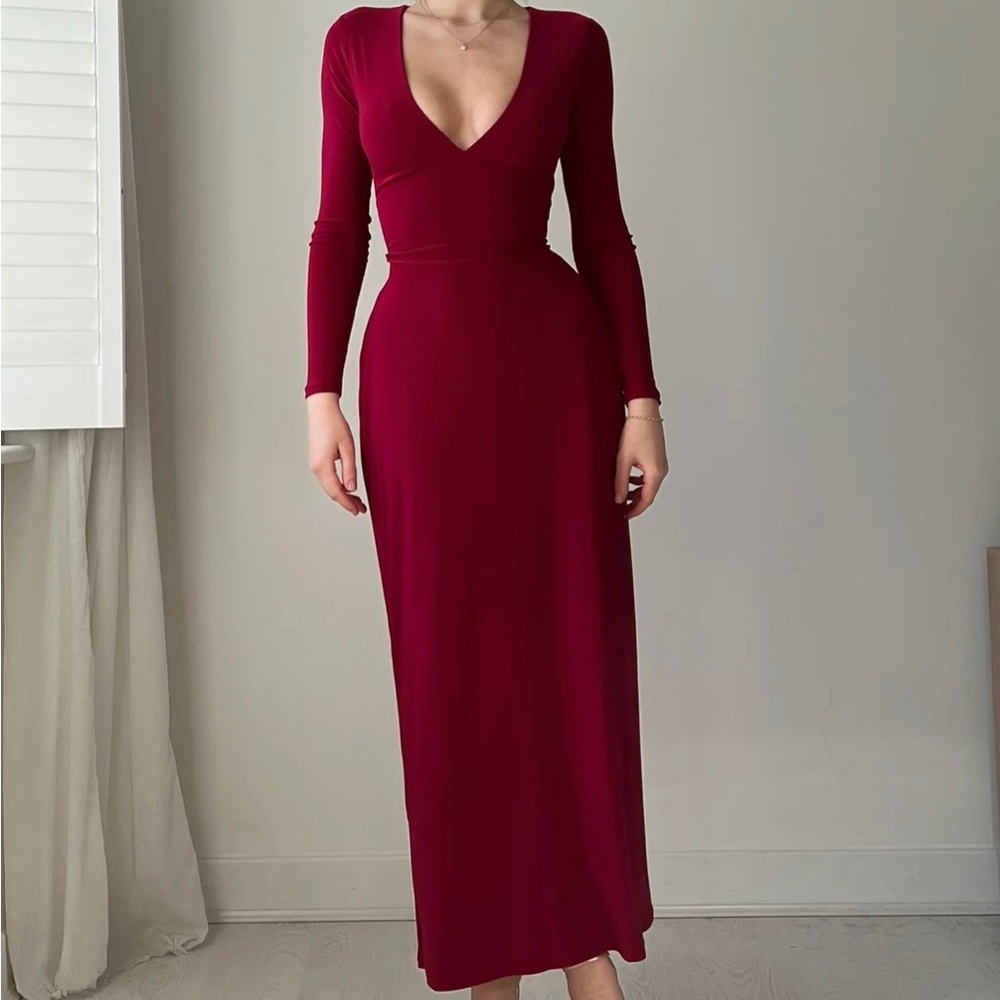 AYM Red Taylor Dress New with Tags Women’s Size Small
